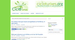 Desktop Screenshot of cicloturixes.org
