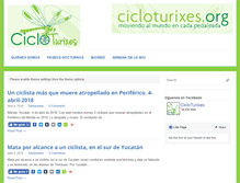 Tablet Screenshot of cicloturixes.org